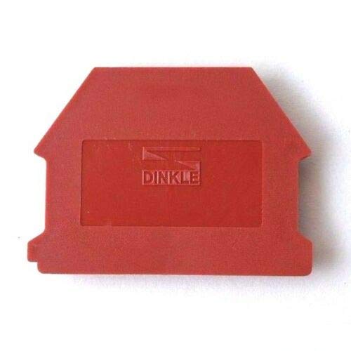 thumbnail image 2 of Dinkle DK10NC DIN Rail Terminal Block End Covers - 25 Pack, Beige 2 of 5