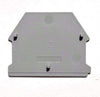 Dinkle DK4NC-S13110 DIN Rail Terminal Block End Cover for DK4N-S13110 Gray, Pack of 50