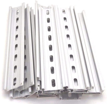 T&G 10 Pieces DIN Rail Slotted Aluminum RoHS 8