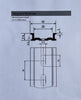 ICI T&G 8 Pieces DIN Rail Slotted Aluminum RoHS 9